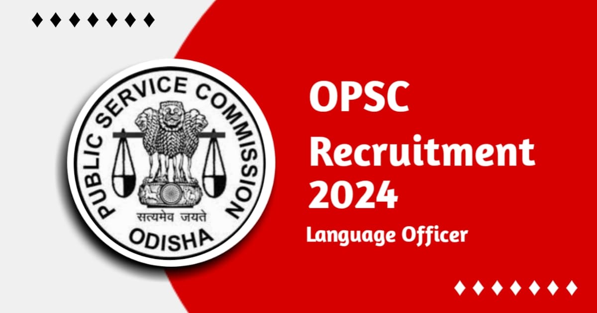 OPSC Recruitment 2024 Apply Online For Group B Post